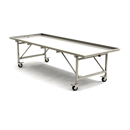Tablar 2500 x 900 HT700mm (avec roues)