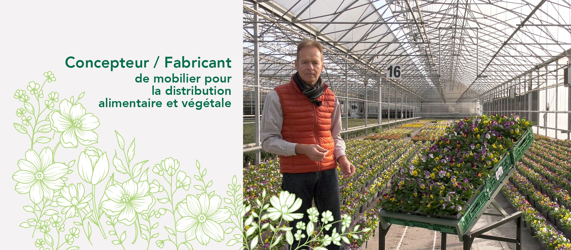 Concepteur / Fabricant de mobilier pour la distribution alimentaire et végétale